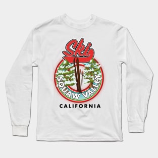 Squaw Valley California Long Sleeve T-Shirt